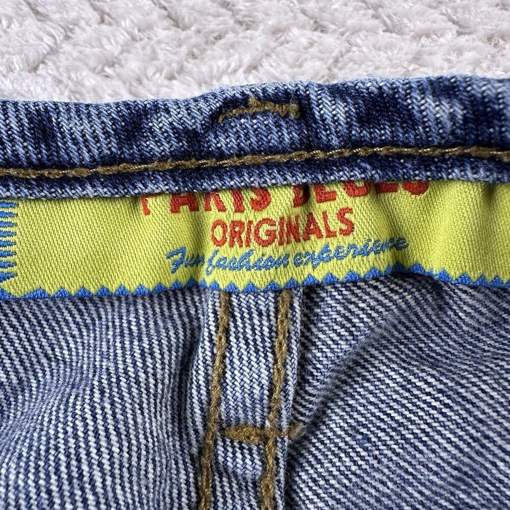 Vintage‎ 90s Paris Blues Women’s Mid Rise Flare Leg Jeans Size 7 Button Fly - Picture 9 of 16